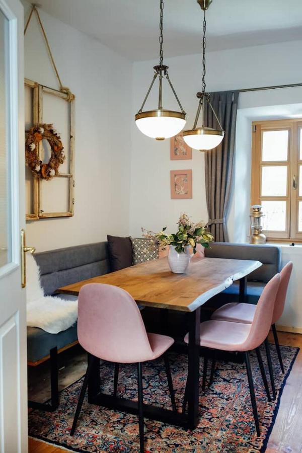 Apartment Aussee- Beletage Salzherrenhof- Kueche, Wlan, Netflix Bad Aussee Dış mekan fotoğraf